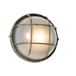 QAZQA Gartenbeleuchtung|Außenwandleuchten*Industrielle Außenwandleuchte Antik Gold IP44 - Hanneke