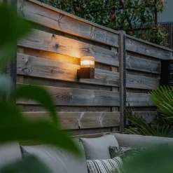 QAZQA Gartenbeleuchtung|Außenwandleuchten*Industrielle Außenwandleuchte rostbraun IP44 - Dänemark