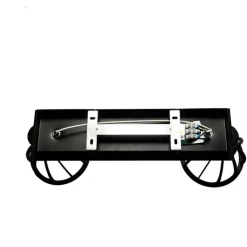 QAZQA Deckenstrahler|Aufbaustrahler*Industrielle Deckenlampe schwarz 2-flammig - Fotu