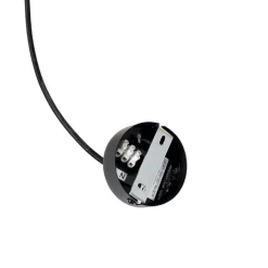 QAZQA Deckenleuchten|Wohnzimmerlampen*Industrielle Deckenleuchte schwarz mit Holz 3-Licht - Regal