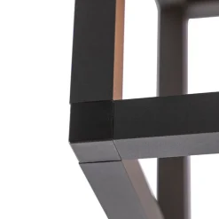 QAZQA Deckenleuchten|Wohnzimmerlampen*Industrielle Deckenleuchte schwarz - Big Cage 2