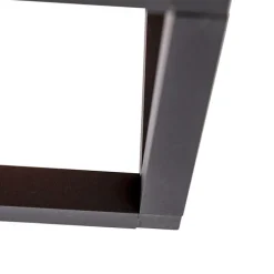 QAZQA Deckenleuchten|Wohnzimmerlampen*Industrielle Deckenleuchte schwarz - Big Cage 2