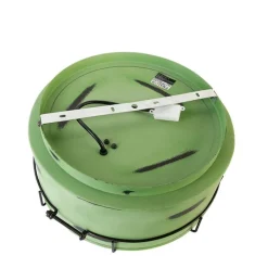 QAZQA Schlafzimmerlampen|Küchenlampen*Industrielle Deckenleuchte grün 35 cm - Barril