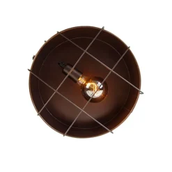 QAZQA Schlafzimmerlampen|Küchenlampen*Industrielle Deckenleuchte grün 35 cm - Barril