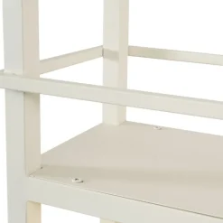 QAZQA Leuchten Ohne Schirm|Pendelleuchten*Industrielle Hängelampe Beige 4-Lichter - Cage Rack