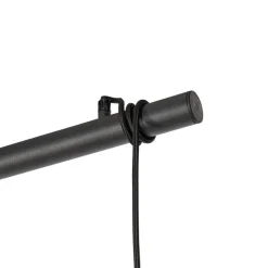 QAZQA Pendelleuchten|Wohnzimmerlampen*Industrielle Hängelampe gold 3-flammig - Flor