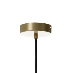 QAZQA Pendelleuchten|Wohnzimmerlampen*Industrielle Hängelampe Gold - Framework Basic