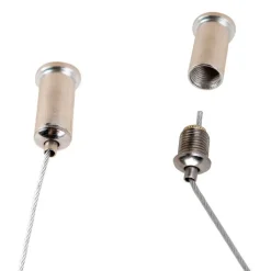 QAZQA Pendelleuchten|Wohnzimmerlampen*Industrielle Hängelampe rostbraun 4-Licht - Käfig