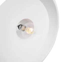 QAZQA Pendelleuchten|Wohnzimmerlampen*Industrielle Hängelampe schwarz - Warrior