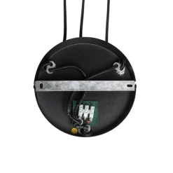 QAZQA Pendelleuchten|Wohnzimmerlampen*Industrielle Hängelampe schwarz mit runden 3-Lichtern aus Beton - Pedra