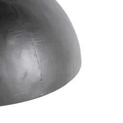 QAZQA Pendelleuchten|Wohnzimmerlampen*Industrielle Hängelampe schwarz mit Mangoholz - Mangos