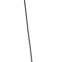 QAZQA Pendelleuchten|Wohnzimmerlampen*Industrielle Hängelampe Schwarz und Messing 78 cm 6 Lichter - Sydney