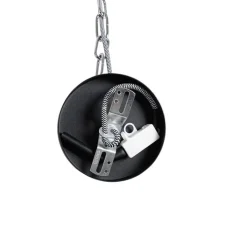 QAZQA Pendelleuchten|Wohnzimmerlampen*Industrielle Hängelampe schwarz 53,5 cm - Sicko