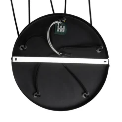 QAZQA Pendelleuchten|Wohnzimmerlampen*Industrielle Hängelampe schwarz mit Beton rund 5-Licht - Pedra