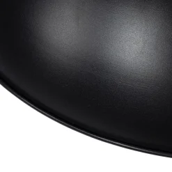 QAZQA Pendelleuchten|Wohnzimmerlampen*Industrielle Hängelampe schwarz mit goldenen 2 Lichtern - Magnax