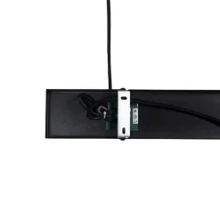 QAZQA Pendelleuchten|Wohnzimmerlampen*Industrielle Hängelampe schwarz mit goldenen 2 Lichtern - Magnax