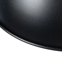 QAZQA Pendelleuchten|Wohnzimmerlampen*Industrielle Hängelampe schwarz mit goldenen 3-Lichtern - Magnax