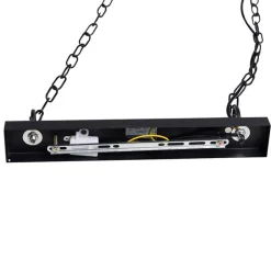 QAZQA Pendelleuchten|Wohnzimmerlampen*Industrielle Hängelampe schwarz 6-Licht - Plural