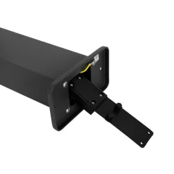 QAZQA Stehlampen Außen|Gartenbeleuchtung*Industrielle Outdoor-Stehleuchte Dunkelgrau 65 cm IP44 - Baleno