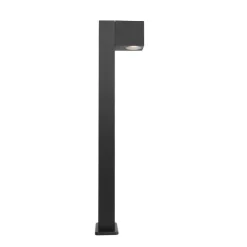 QAZQA Stehlampen Außen|Gartenbeleuchtung*Industrielle Outdoor-Stehleuchte Dunkelgrau 65 cm IP44 - Baleno