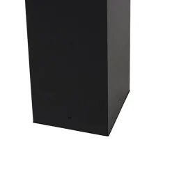 QAZQA Stehlampen Außen|Gartenbeleuchtung*Industrielle Outdoor-Stehleuchte schwarz 80 cm IP44 - Charlois