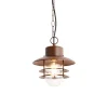 QAZQA Gartenbeleuchtung|Pendelleuchten Außen*Industrielle Pendelleuchte Rostbraun IP44 - Shell