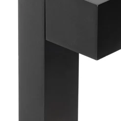 QAZQA Gartenbeleuchtung|Stehlampen Außen*Industrielle stehende Außenlampe schwarz 35 cm IP44 - Baleno