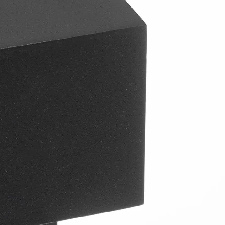 QAZQA Gartenbeleuchtung|Stehlampen Außen*Industrielle stehende Außenlampe schwarz 35 cm IP44 - Baleno