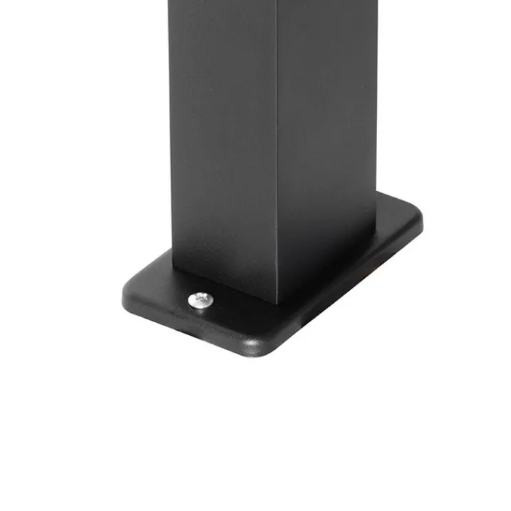 QAZQA Gartenbeleuchtung|Stehlampen Außen*Industrielle stehende Außenlampe schwarz 35 cm IP44 - Baleno