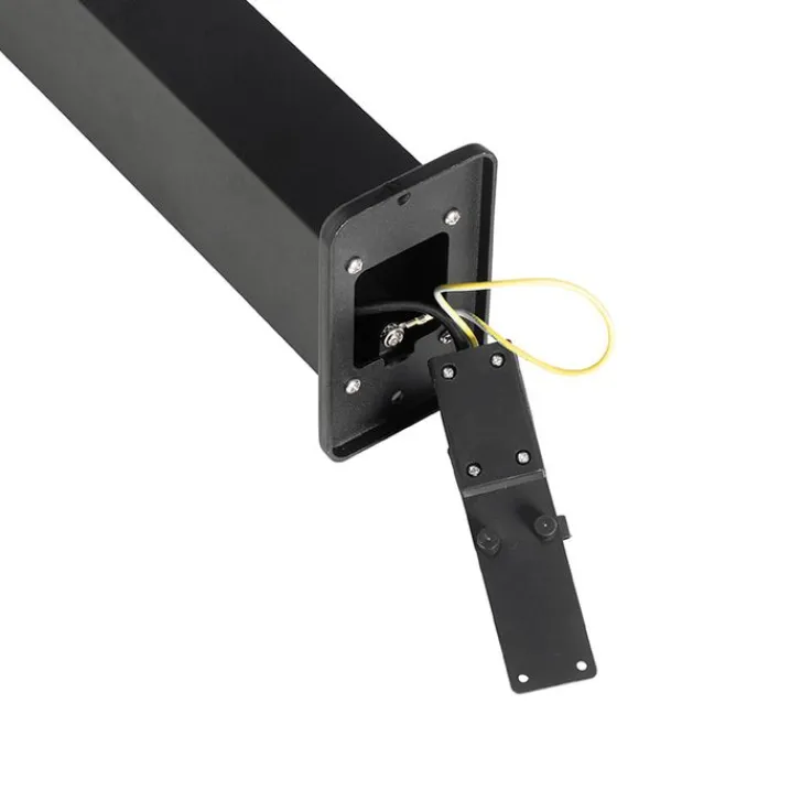 QAZQA Gartenbeleuchtung|Stehlampen Außen*Industrielle stehende Außenlampe schwarz 35 cm IP44 - Baleno