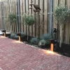QAZQA Stehlampen Außen|Gartenbeleuchtung*Industrielle stehende Außenlampe rostbraun 30 cm IP44 - Baleno