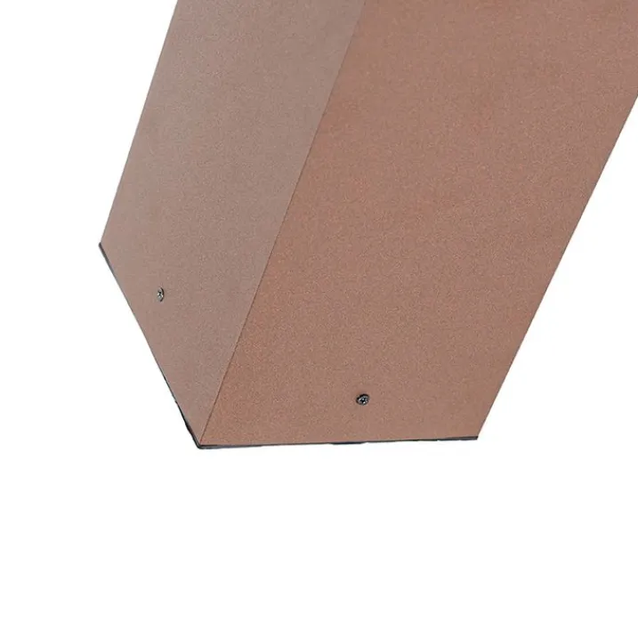 QAZQA Gartenbeleuchtung|Stehlampen Außen*Industrielle stehende Außenlampe rostbraun 80 cm IP44 - Charlois