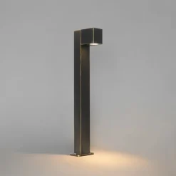 QAZQA Gartenbeleuchtung|Stehlampen Außen*Industrielle stehende Außenlampe Antikgold 65 cm IP44 - Baleno