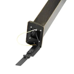 QAZQA Gartenbeleuchtung|Stehlampen Außen*Industrielle stehende Außenlampe Antikgold 65 cm IP44 - Baleno