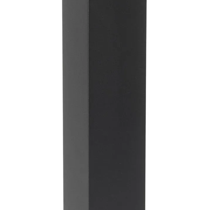 QAZQA Stehlampen Außen|Gartenbeleuchtung*Industrielle stehende Außenlampe schwarz 65 cm IP44 - Baleno