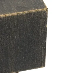 QAZQA Gartenbeleuchtung|Stehlampen Außen*Industrielle stehende Außenlampe Antikgold 35 cm IP44 - Baleno