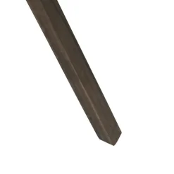 QAZQA Schlafzimmerlampen|Küchenlampen*Industrielle Stehlampe auf Holzstativ mit grauem Schirm - Laos