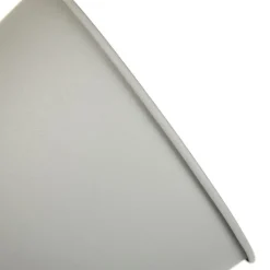 QAZQA Schlafzimmerlampen|Küchenlampen*Industrielle Stehlampe auf Holzstativ mit grauem Schirm - Laos