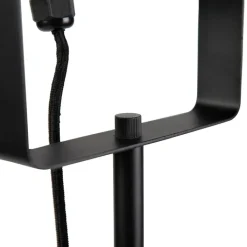 QAZQA Stehlampen|Wohnzimmerlampen*Industrielle Stehlampe schwarz kippbar - Film