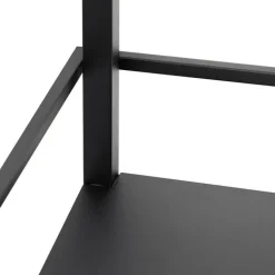 QAZQA Schlafzimmerlampen|Küchenlampen*Industrielle Stehlampe schwarz - Cage Rack