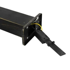 QAZQA Gartenbeleuchtung|Stehlampen Außen*Industrielle Stehleuchte für den Außenbereich Antikgold 80 cm IP44 - Baleno