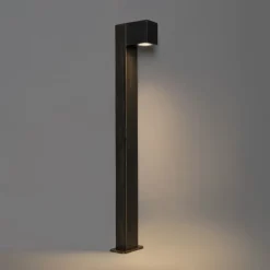 QAZQA Gartenbeleuchtung|Stehlampen Außen*Industrielle Stehleuchte für den Außenbereich Antikgold 80 cm IP44 - Baleno