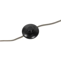 QAZQA Schlafzimmerlampen|Esszimmerlampen*Industrielle Stehleuchte mit Stativ aus Stahl und Holz neigbar – Emado