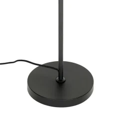 QAZQA Stehlampen|Wohnzimmerlampen*Industrielle Stehleuchte schwarz 3-flammig - Jim