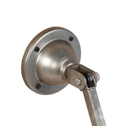 QAZQA Wandleuchten|Wohnzimmerlampen*Industrielle Wandleuchte grau verstellbar - Mersey
