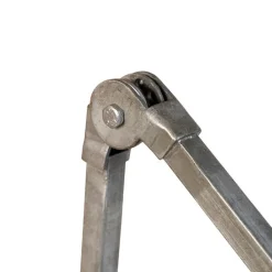 QAZQA Wandleuchten|Wohnzimmerlampen*Industrielle Wandleuchte grau verstellbar - Mersey