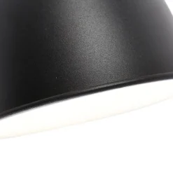 QAZQA Wandleuchten|Wohnzimmerlampen*Industrielle Wandleuchte schwarz verstellbar - Merle