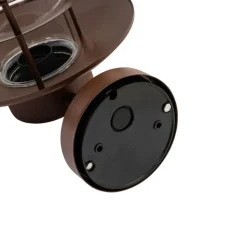 QAZQA Gartenbeleuchtung|Außenwandleuchten*Industrielle Wandleuchte Rostbraun IP44 - Shell