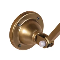 QAZQA Wandleuchten|Wohnzimmerlampen*Industrielle Wandleuchte Messing verstellbar - Avon