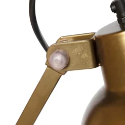 QAZQA Wandleuchten|Wohnzimmerlampen*Industrielle Wandleuchte Messing verstellbar - Avon